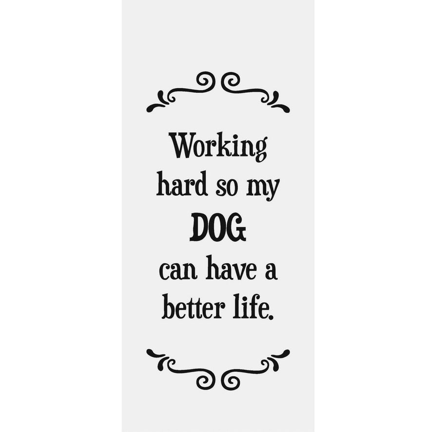 "My Dog" Flour Sack Towel | Putti Fine Furnishings 