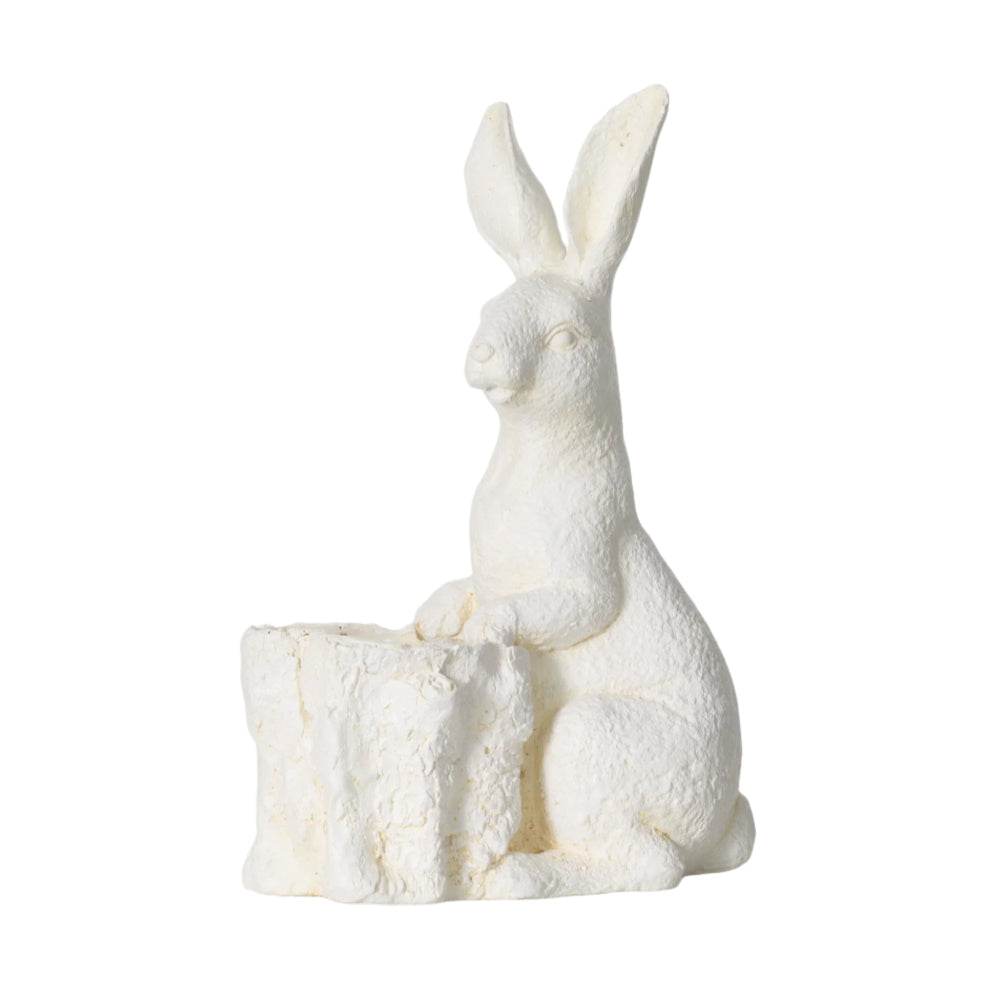 Sullivans White Rabbit Container | Putti Easter 