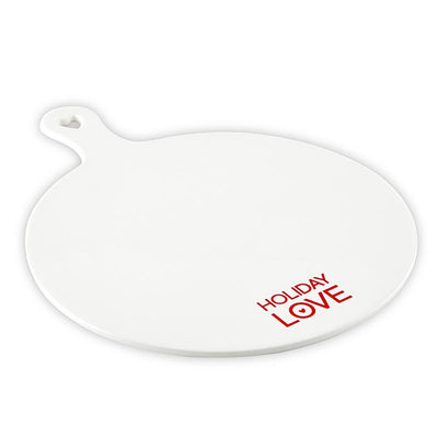 Holiday Ceramic Cheese Tray