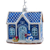 Hanukkah House Glass Ornament | Putti Hanukkah Decorations