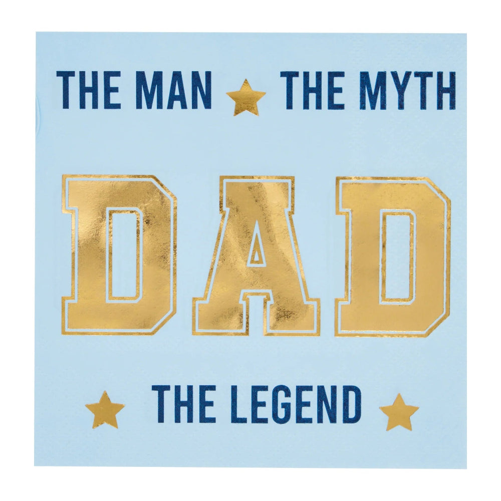The Man The Myth Cocktail Napkins  | Putti Party Supplies 