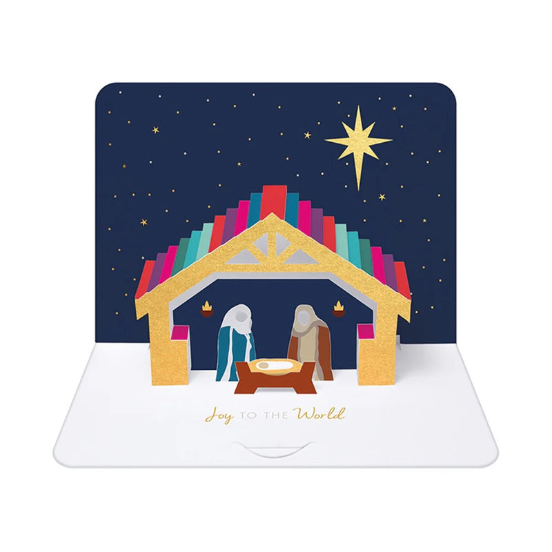 Nativity Pop Up Christmas Card | Putti Christmas 