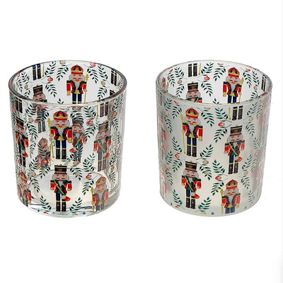 Nutcracker Tealight Holder | Putti Christmas Celebrations