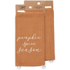 "Pumpkin Spice" Kitchen Towels | Putti Autumn Decor
