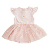 Snapshirt Tutu Dress - Pink Daisy | Le Petite Putti