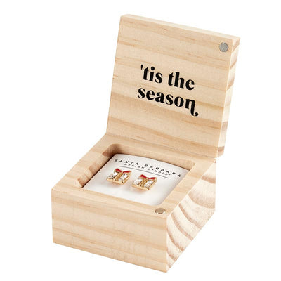 Treasure Box Earrings - 'tis the Season
