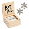 Treasure Box Earrings - Joyful  | Putti Christmas Jewelery