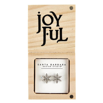 Treasure Box Earrings - Joyful  | Putti Christmas Jewelery
