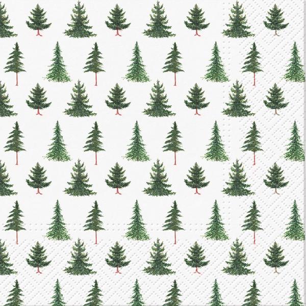 Green Trees Paper Lunch Napkins