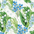 Lilly of the Valley and Bluebells Paper Napkins - Lunch