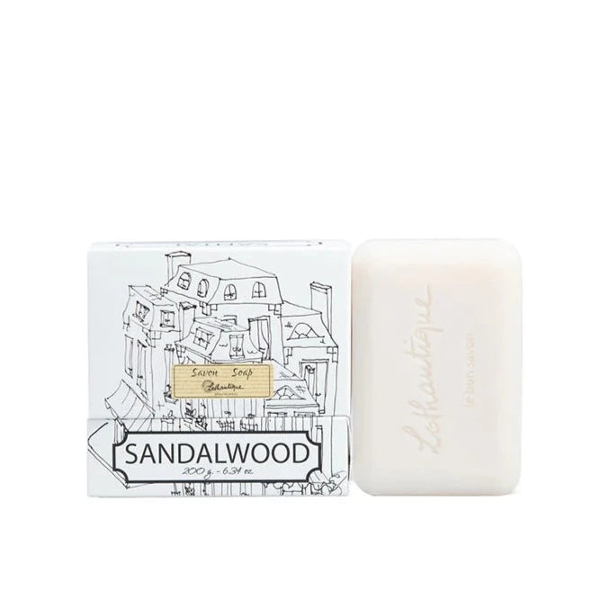 Lothantique Soap 200g - Sandalwood | Putti Fine Furnishings 
