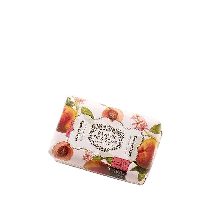 Panier des Sens Shea Butter Bar Soap - Vineyard Peach | Putti 
