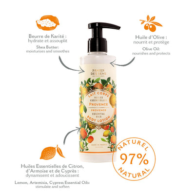 Panier des Sens Shea Butter Body lotion - Soothing Provence