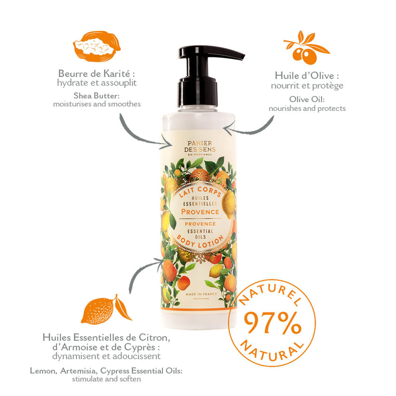 Panier des Sens Shea Butter Body lotion - Soothing Provence