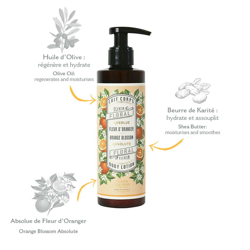 Panier des Sens Shea Butter Body lotion - Orange Blossom