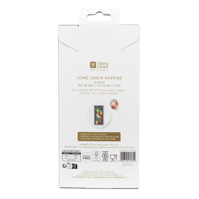 Partridge & Pear Paper Guest Napkins | Putti Christmas Entertaining