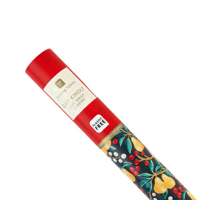 Partridge & Pear Recycled Christmas Wrapping Paper | Putti Christmas Celebrations