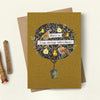 Partridge Round Pear Tree Christmas Card Pack