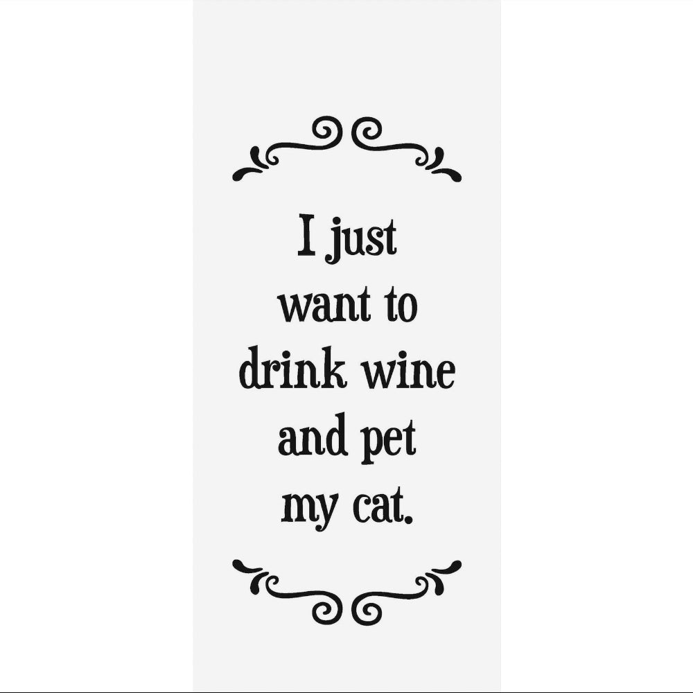 "Pet Cat" Flour Sack Towel | Putti Fine Furnishings 