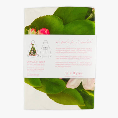 Petal & Pins Apple Blossom Design Apron | Putti Fine Furnishings