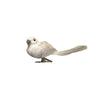 White Feather Clip Bird | Putti Celebrations Canada