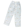 Blue Bow Satin Pajamas