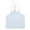 Cami + Velvet Ruffled Short - Blue | Putti Fine Fashions