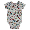Space Print Baby Grow | Le Petite Putti