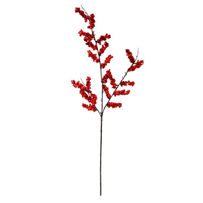 Red Orange Berry Branch | Putti Christmas Decorations