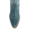 Nalejandra Leather Boots - Turquoise | Putti Fine Fashions
