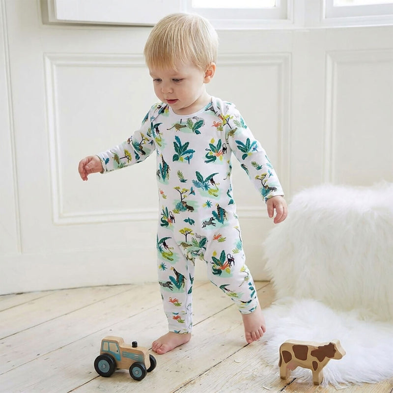 Safari Print Jumpsuit