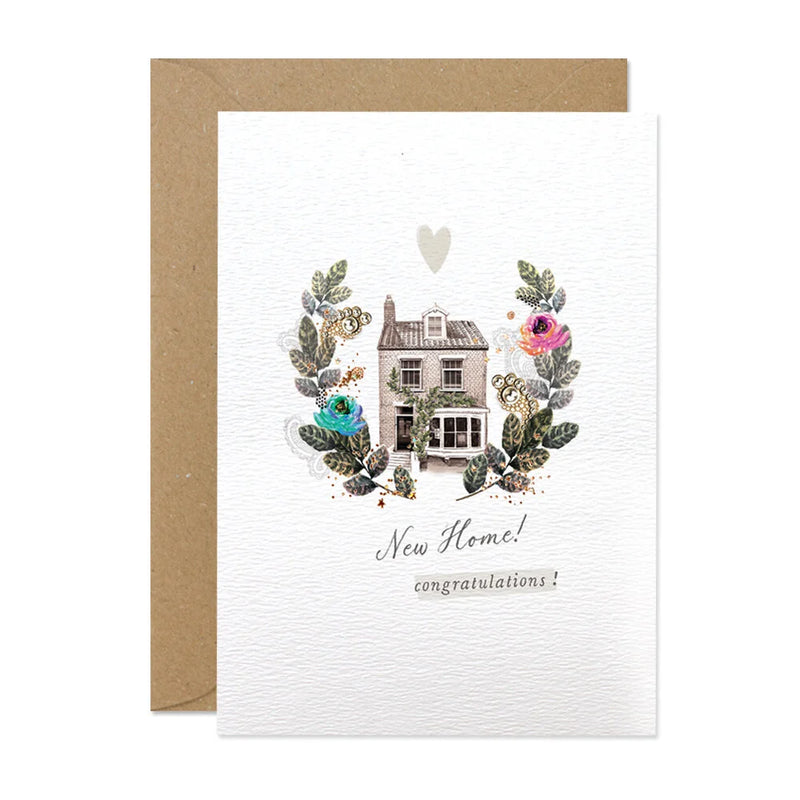 "New Home" Congratulations Greeting Card  | Putti Celebrations 