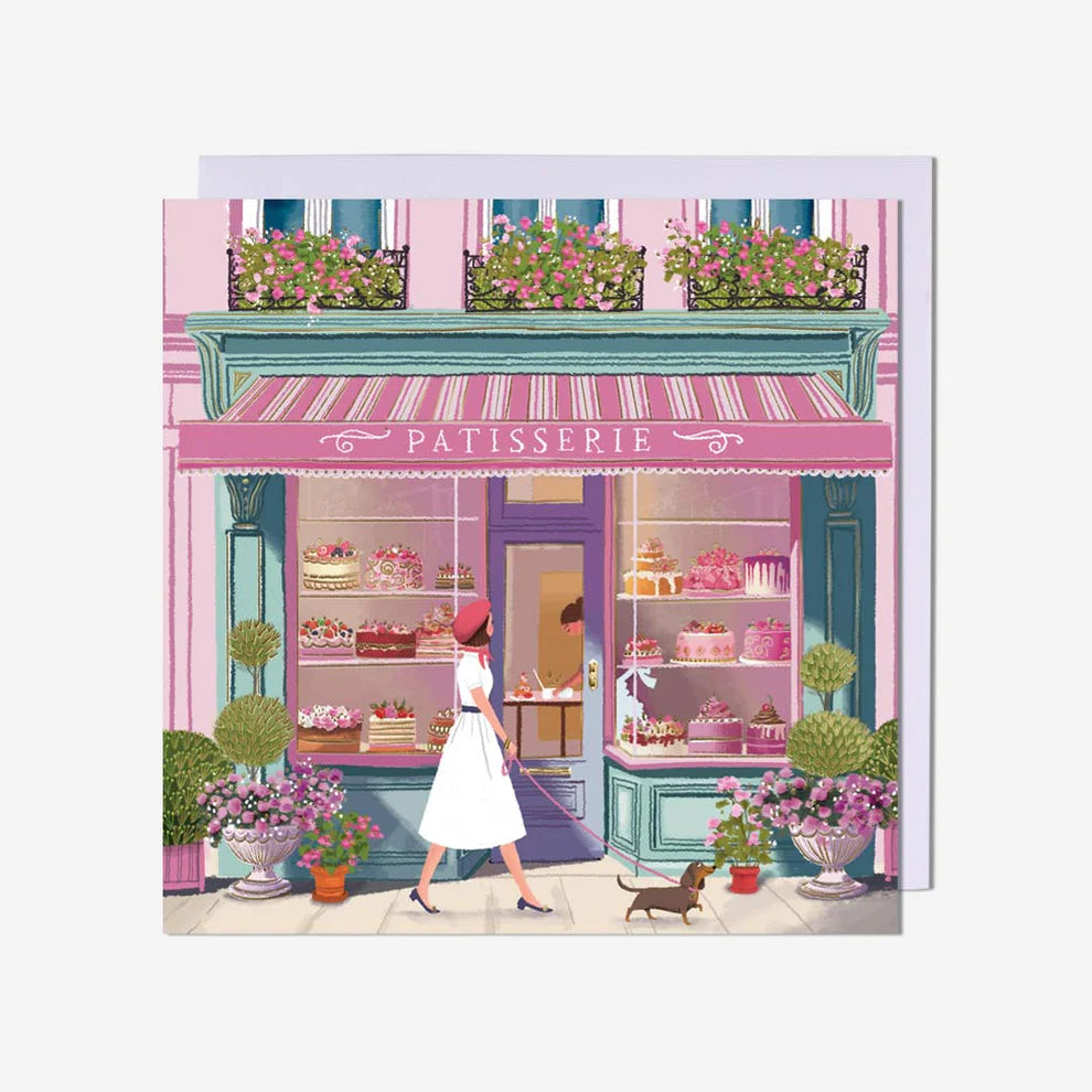 Patisserie Shop Greeting Card