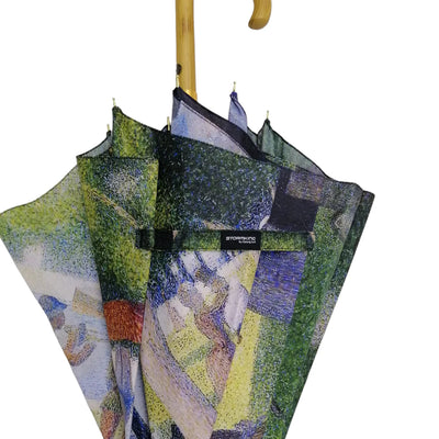 Seurat "La Grande Jatte" Walking Stick Umbrella | Putti Fine Fashions