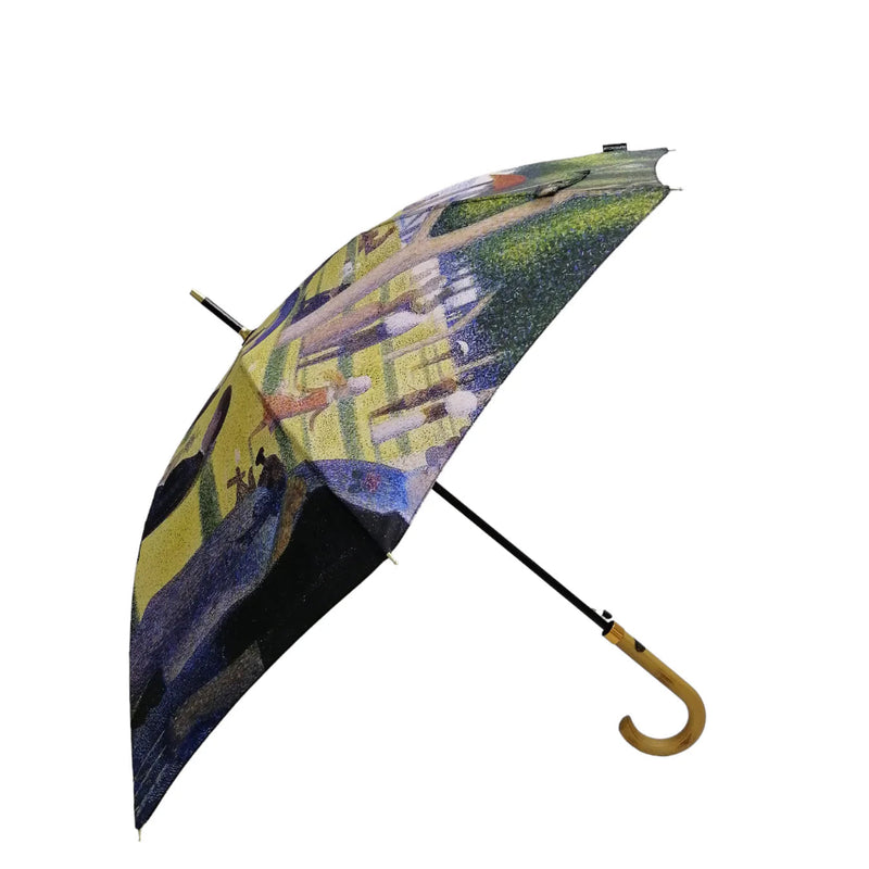 Seurat "La Grande Jatte" Walking Stick Umbrella | Putti Fine Fashions 