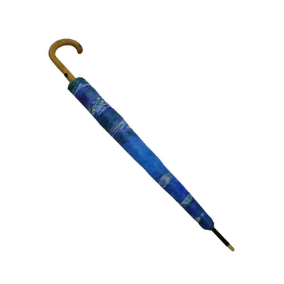 Monet "Water Lillies" Walking Stick Umbrella | Putti Fine Furnishings