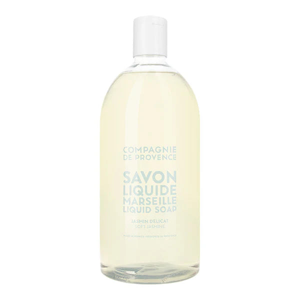 Compagnie de Provence Liquid Soap 1000ml Refill - Soft Jasmine