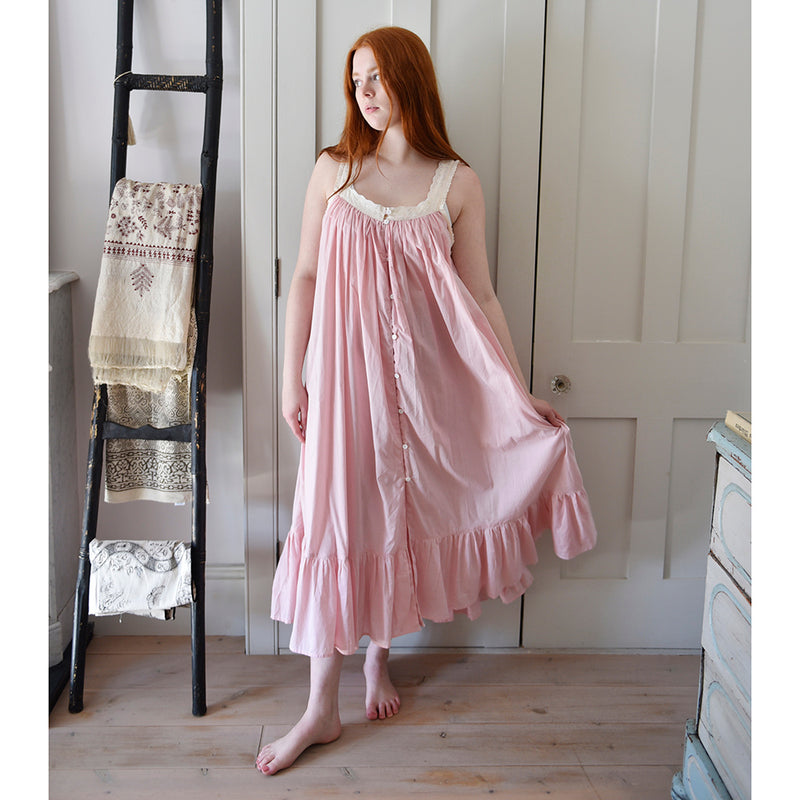 "Jodi" Nightdress Pink | Putti Fine Fashions Canada