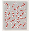 Three Bluebirds Swedish Dishcloths - Candy Canes Swedish Dishcloth