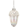 Clear Irridecsent Glass Pinecone  | Putti Christmas