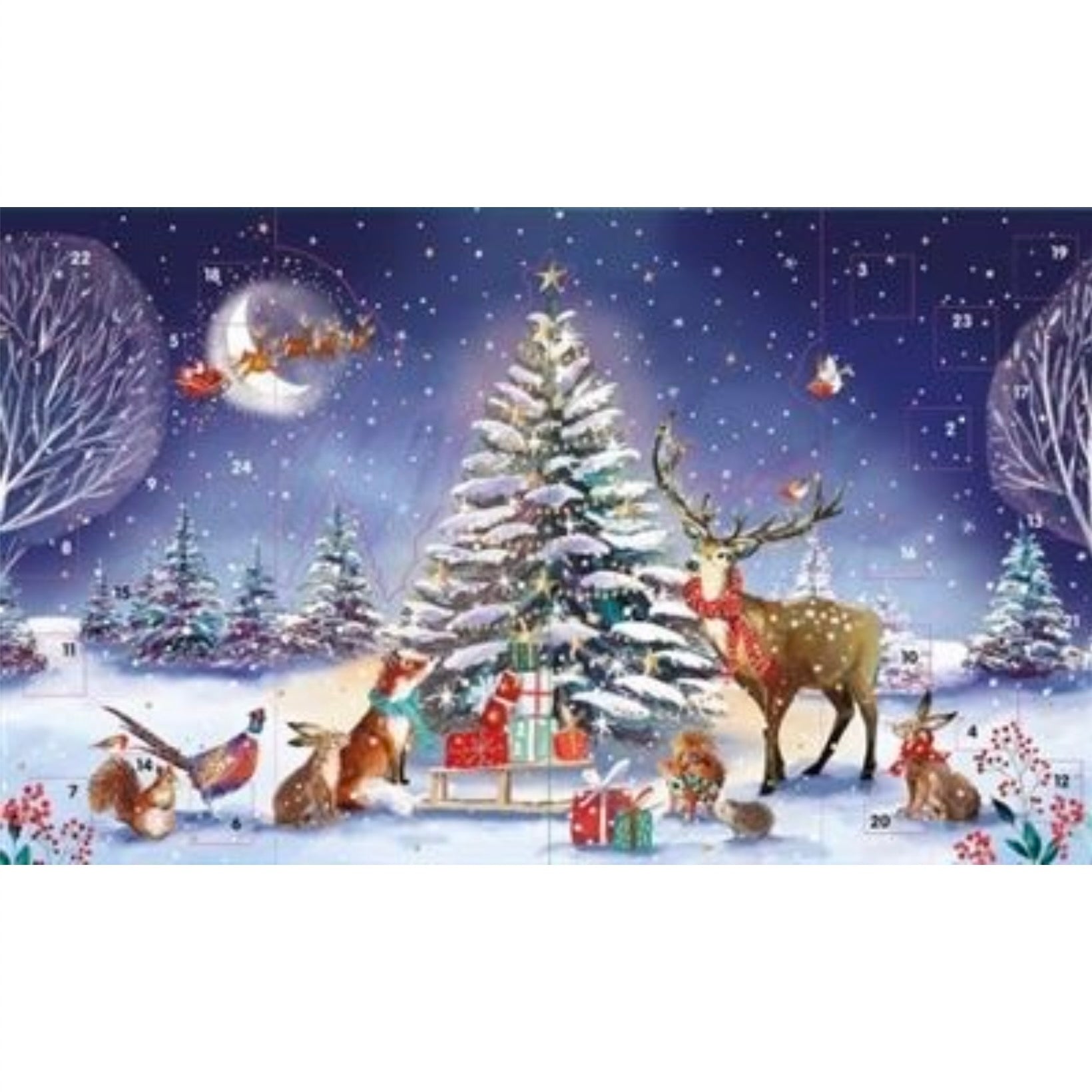 A Woodland Christmas Advent Calendar