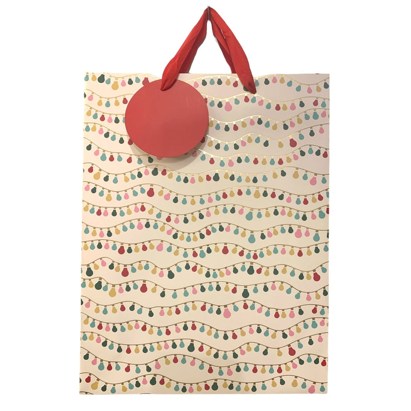 Retro Light Bulbs Gift Bag