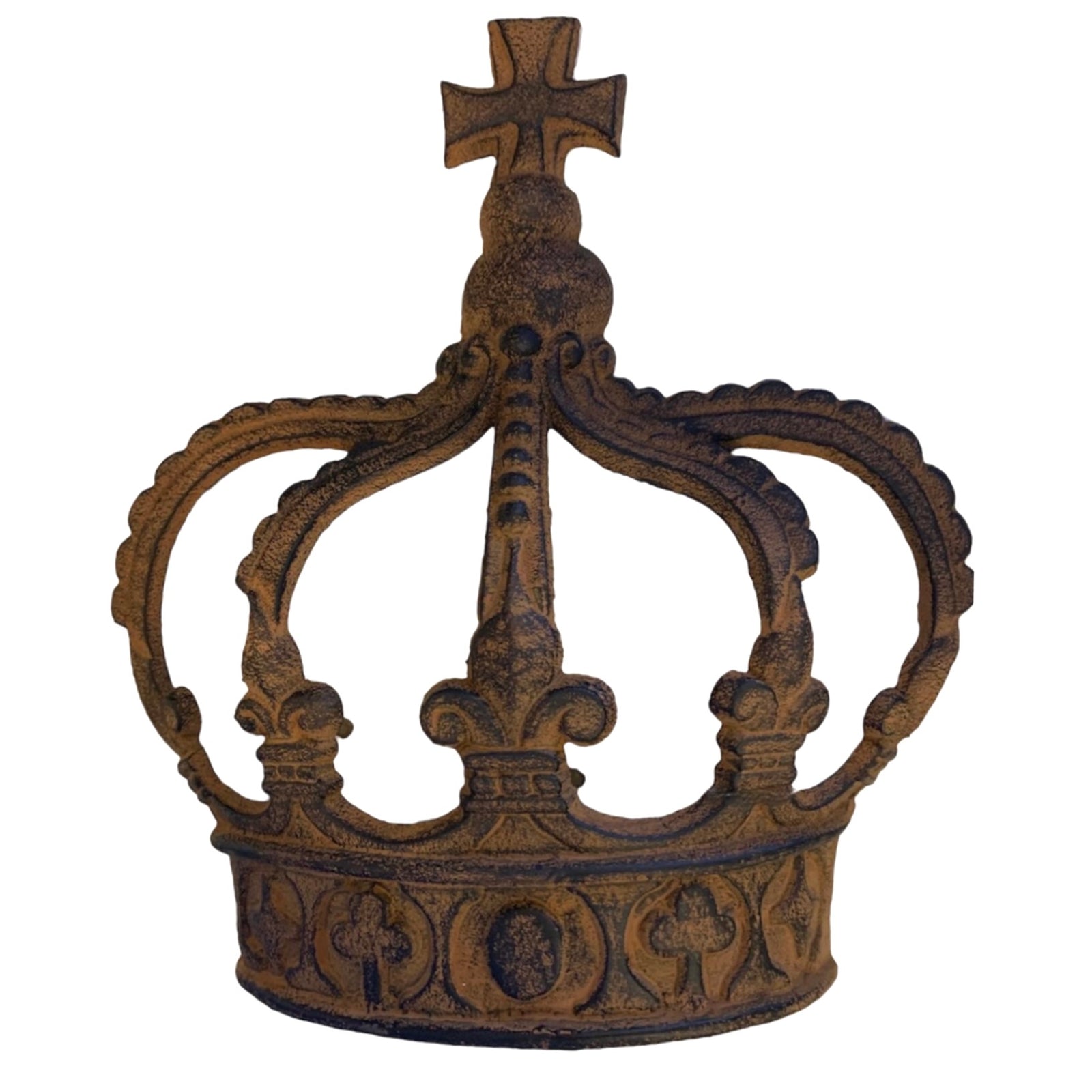 Rust Cast Iron Crown