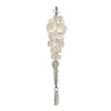 Clear Beaded Icicle Ornament | Putti Christmas Decorations
