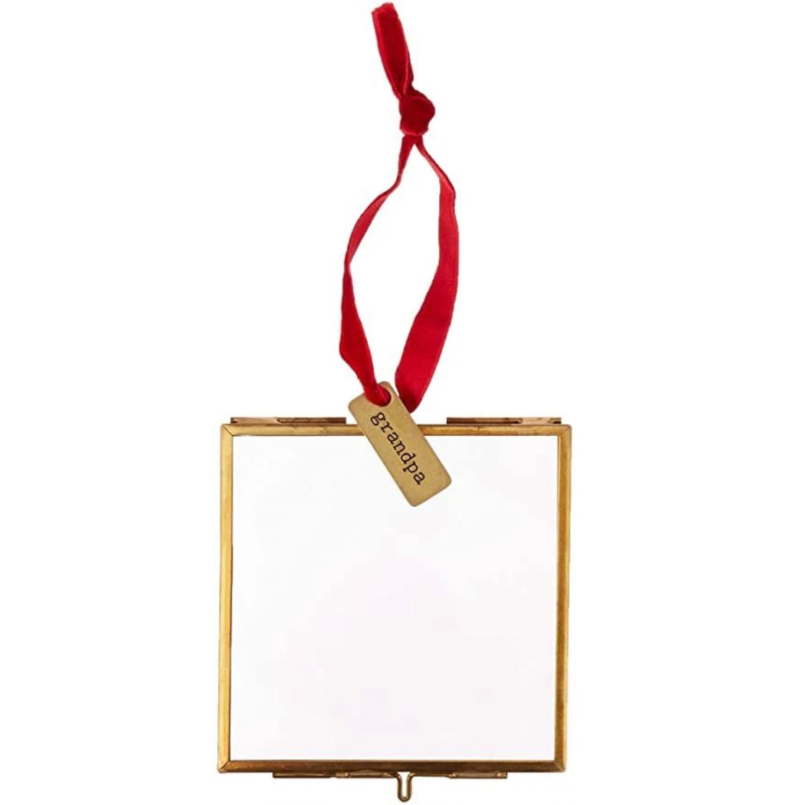 Mud Pie Mercury Glass Initial Ornament  - Putti Christmas Canada