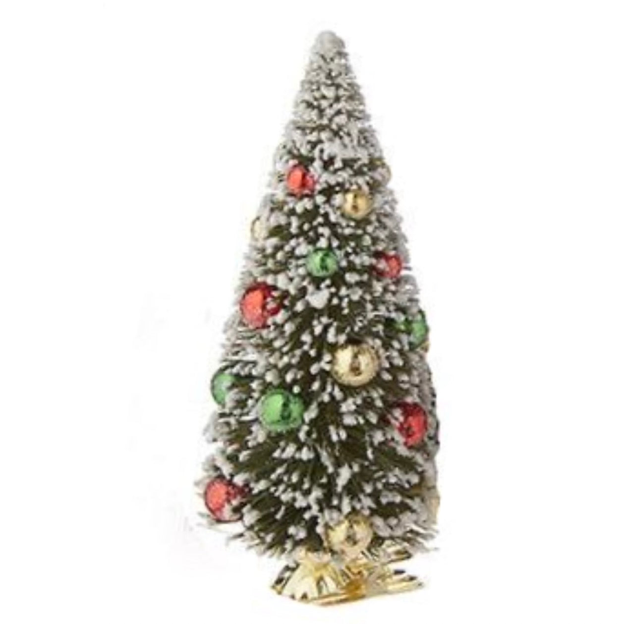 Bottle Brush Tree with Clip Ornament | Putti Christmas Decorations 