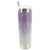 Jacqueline Kent Crystal Tumbler - Ombre Mauve