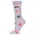 Women's Bamboo Crew Socks - Yoga Lavender  | Putti Fine Fashions 