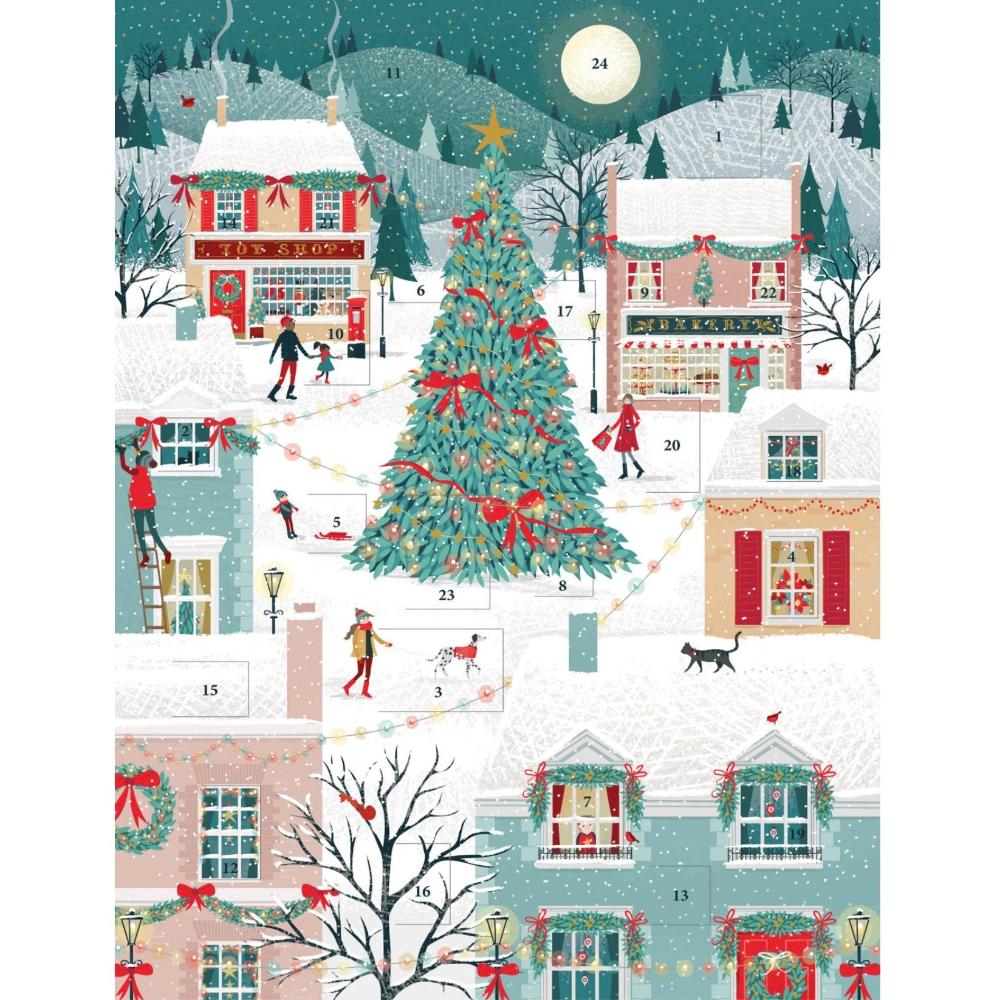 Village Christmas Advent Calendar  | Putti Christmas Canada 