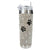 Jacqueline Kent Crystal Tumbler - Diamonds in the Ruff Silver Black